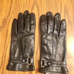 Preston and York leather gloves